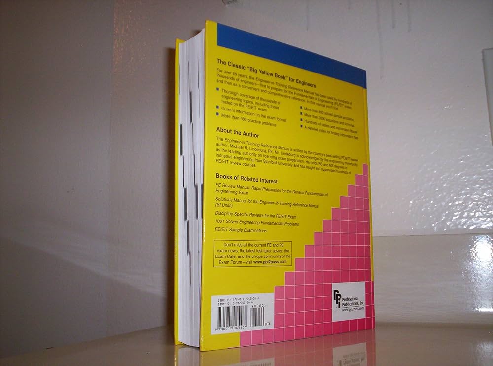 Amazon.com: Engineer-In-Training Reference Manual: 9780912045566