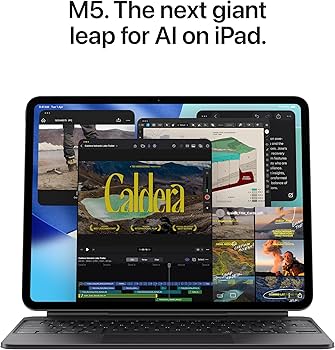 Apple iPad Pro [13″] (M5): Ultra Retina XDR Display, [512GB], 12MP