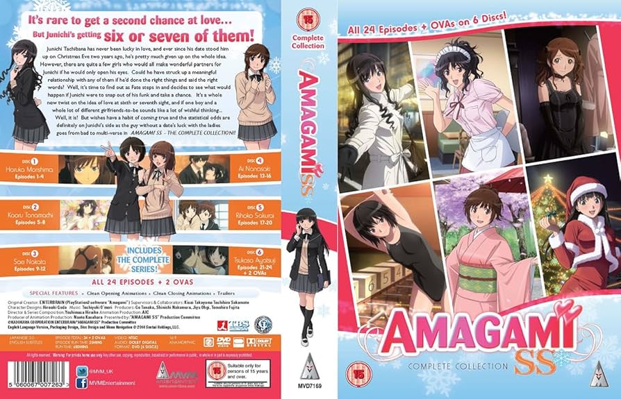 Amazon.co.jp: アマガミSS (第1期) コンプリート DVD-BOX (全26話, 650