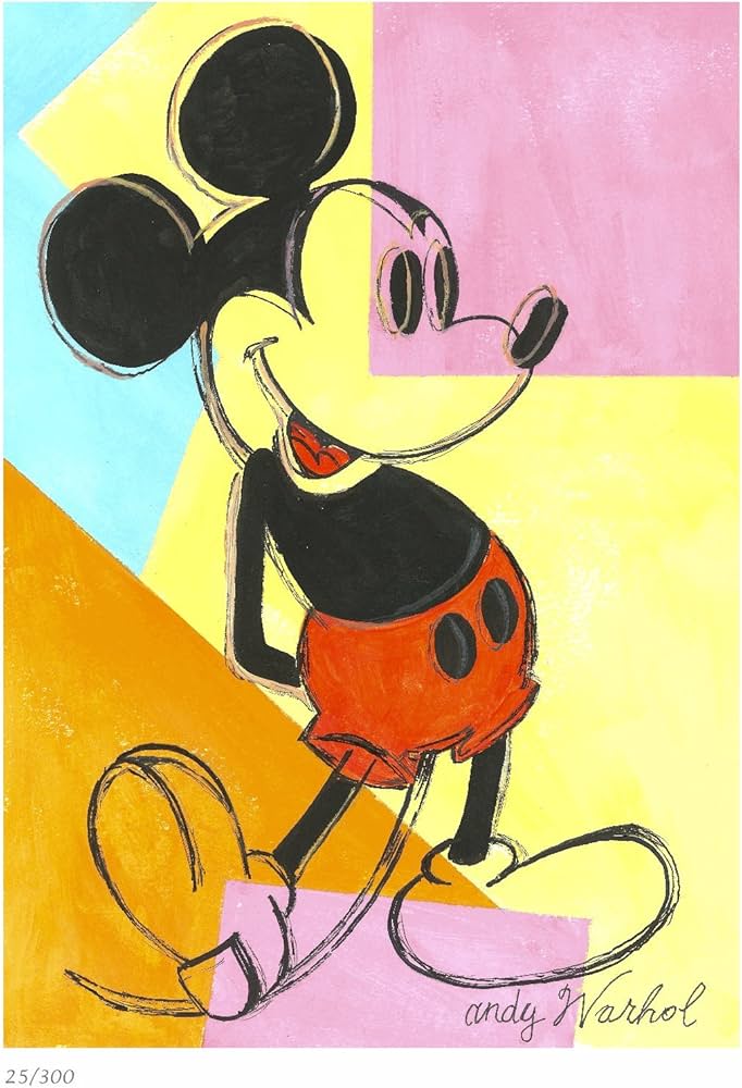 Amazon.co.jp: Andy Warholサイン&ハンドナンバー付き限定版リトグラフ