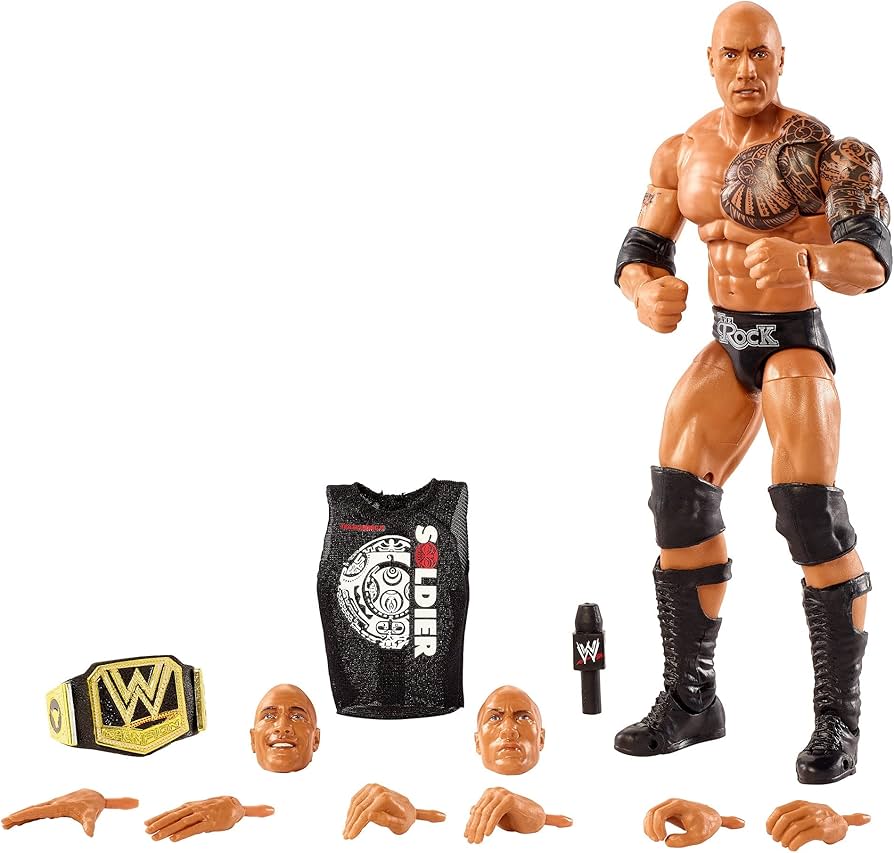 Amazon.co.jp: Mattel Collectible - WWE Rock : おもちゃ
