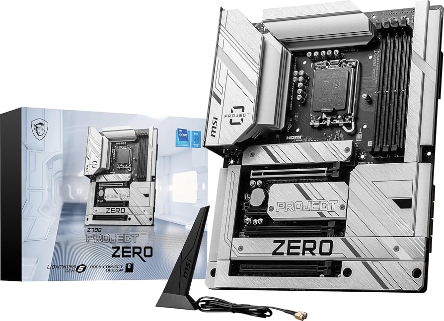 MSI Placa-mãe Z790 Project Zero Gaming (suporta processadores
