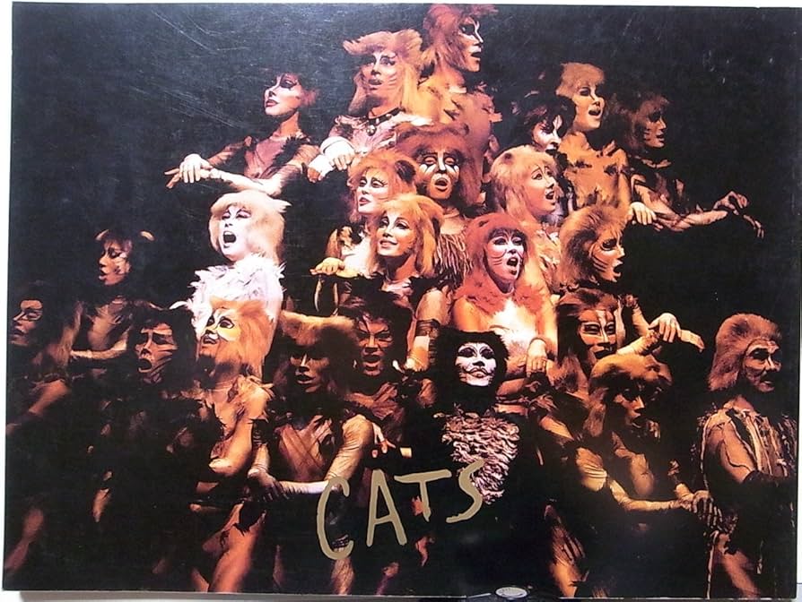 Amazon.co.jp: 舞台パンフレット 劇団四季 キャッツ CATS 1986年