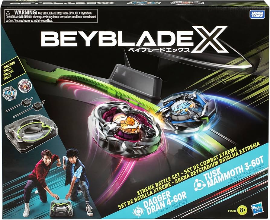 Amazon.com: Beyblade X Xtreme Battle Set with Beystadium Arena