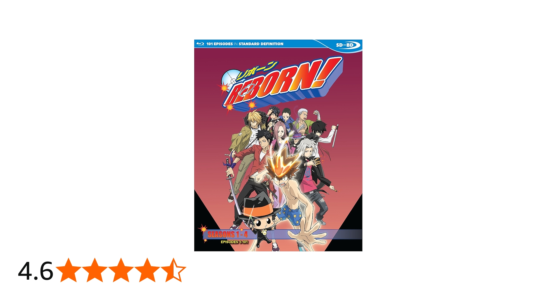 Amazon.co.jp: Reborn: Seasons 1 - 4 [Blu-ray] : DVD