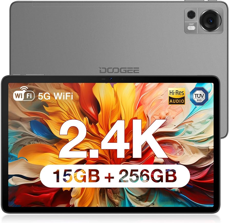 Amazon.com : DOOGEE T20 Android Tablet,10.4'' 2K Tablet,15GB+256GB