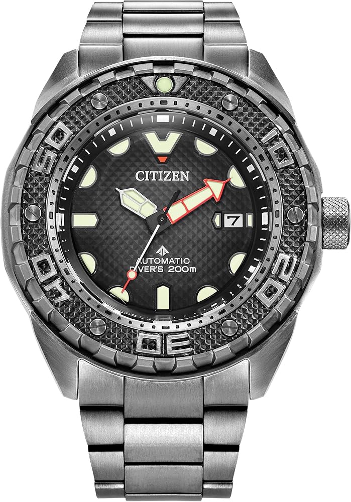 Amazon.com: Citizen Promaster Dive Automatic Titanium Bracelet