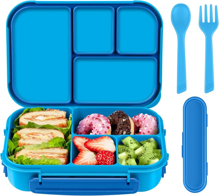 Amazon.com: Amathley Lunch Box Kids,Bento Box Adult,Leakproof
