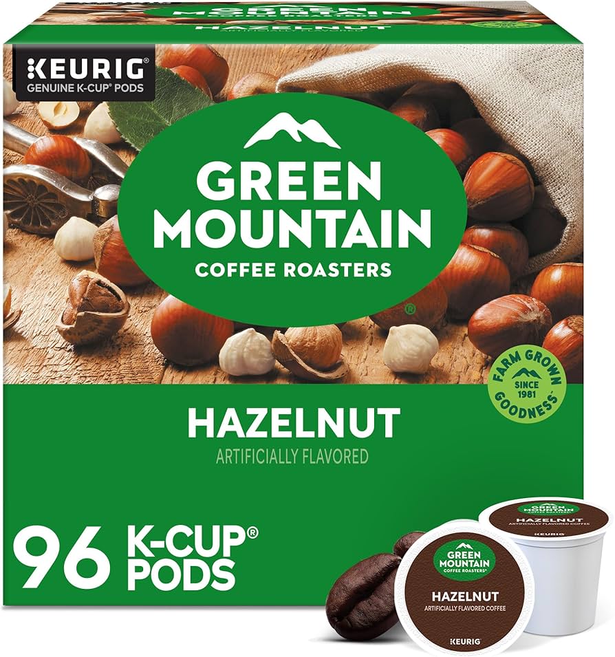 Amazon.com: Green Mountain Coffee Roasters Hazelnut Coffee, Keurig