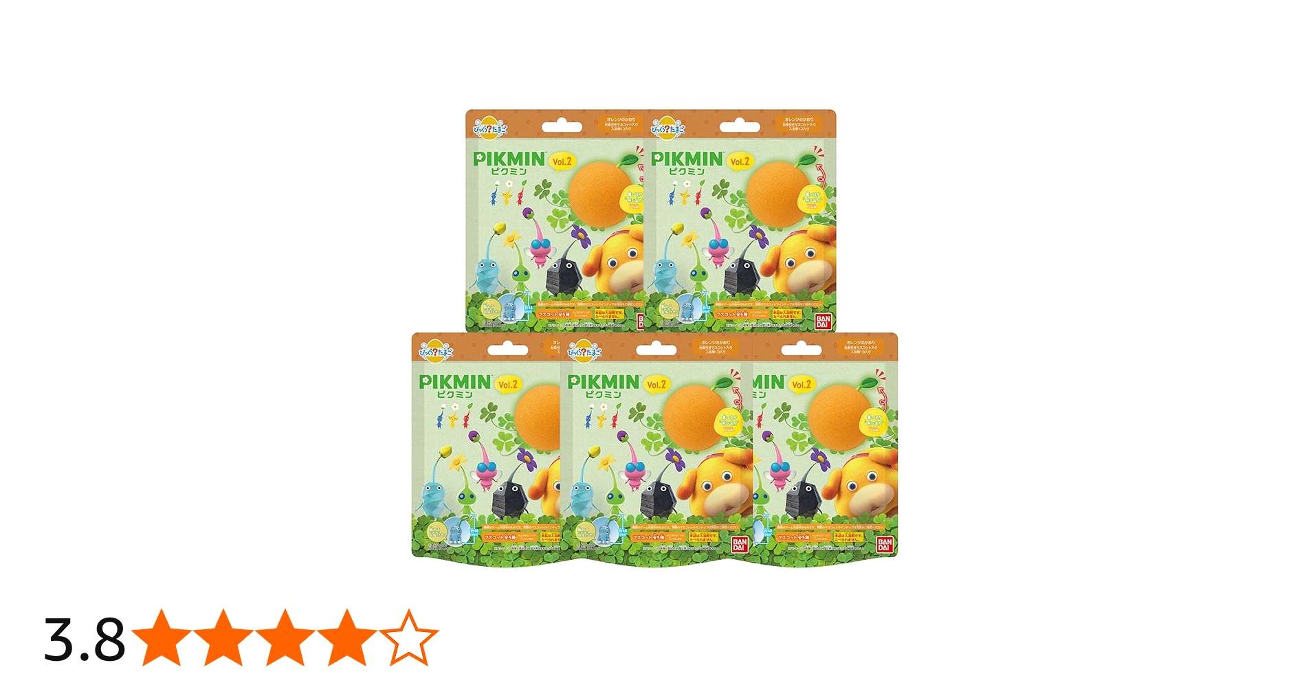 Amazon | vol.2 ピクミン びっくらたまご 5個セット 入浴剤