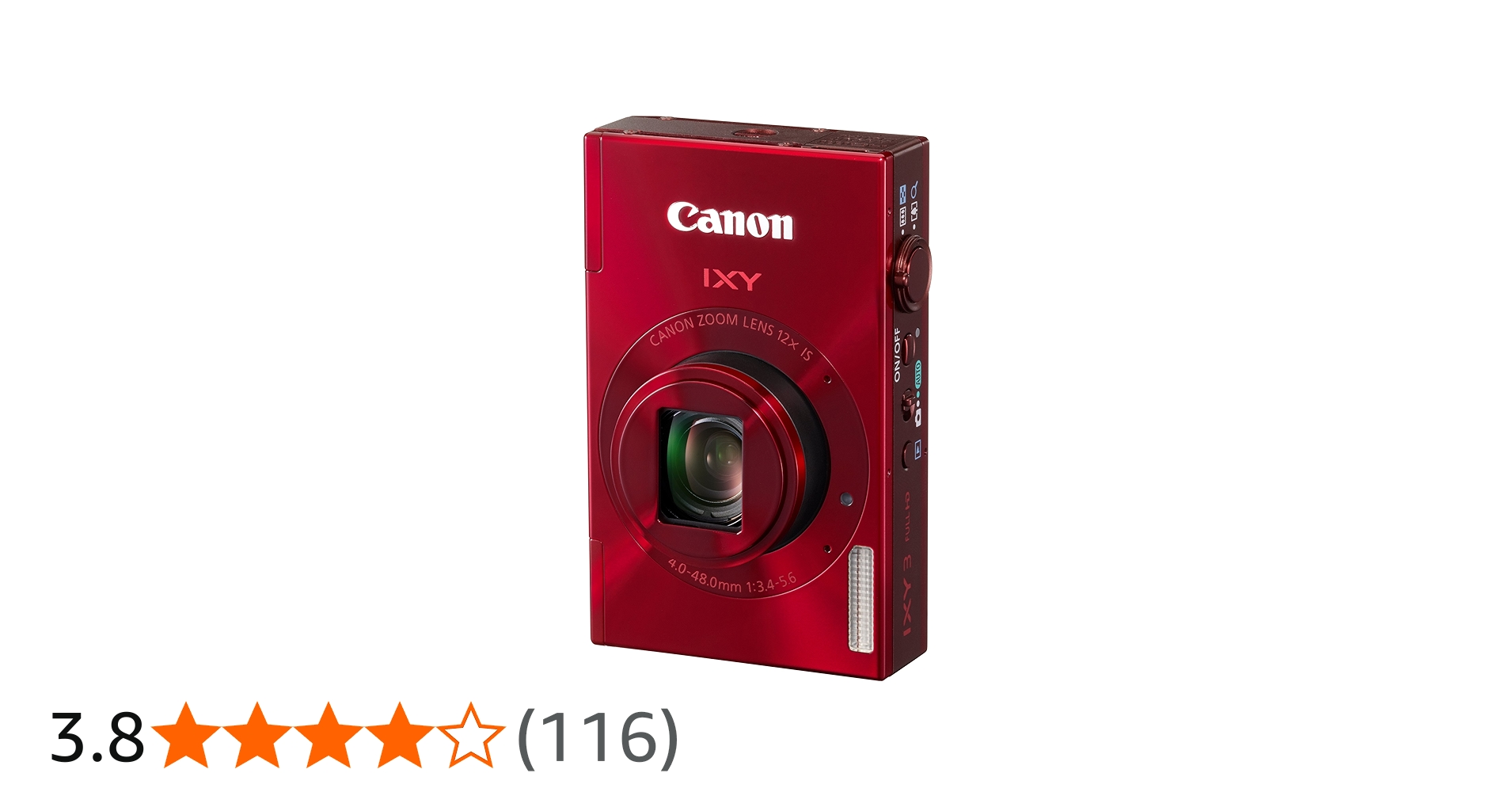 Amazon | Canon デジタルカメラ IXY 3 約1010万画素 光学12倍ズーム