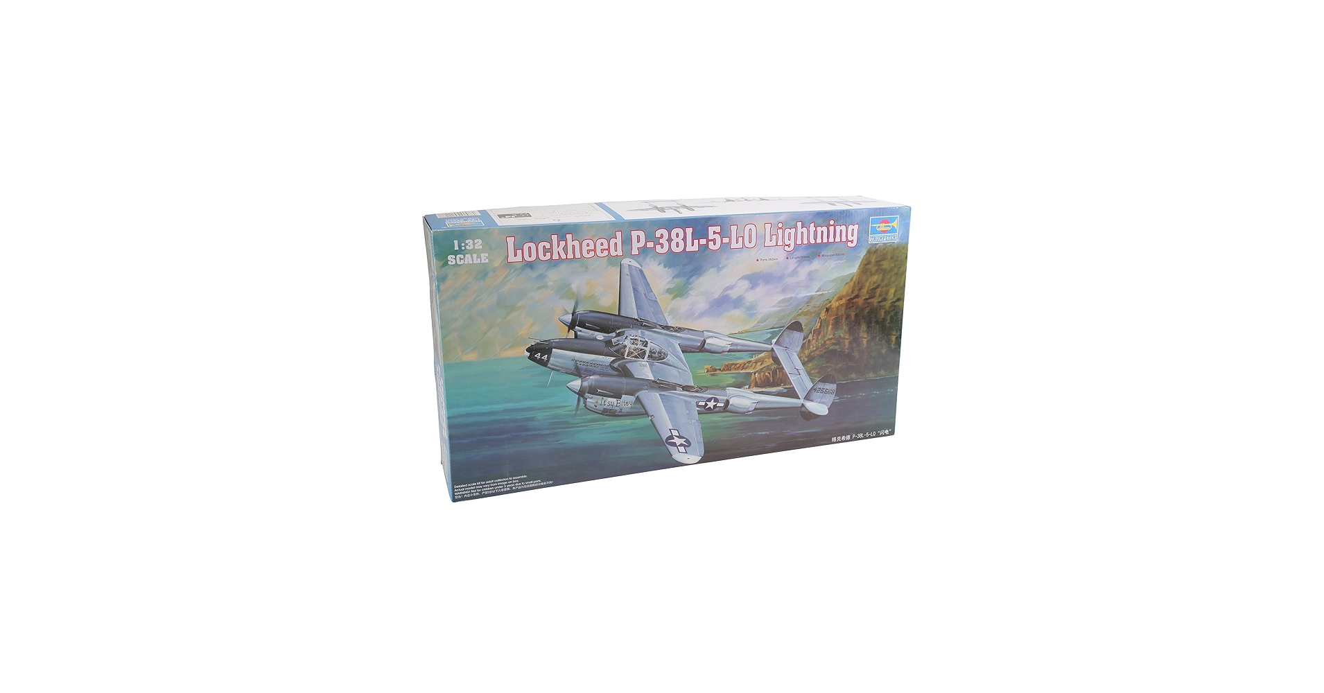 Amazon | トランペッター 1/32 ロッキード P-38L-5-LO ライトニング