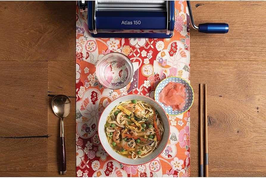 Amazon｜Marcato パスタマシーン アトラス ブルー｜パスタマシン