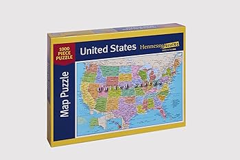 Amazon.co.jp: アメリカ合衆国地図 1000ピース ジグソーパズル 高速
