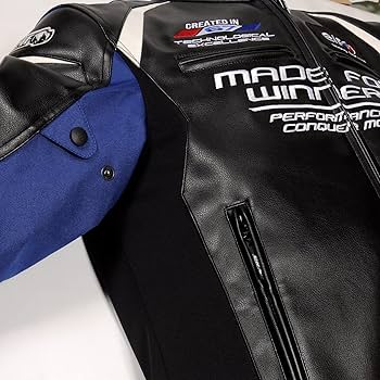 Amazon | エルフ(elf) バイク ジャケット エヴォルツィオーネPUレザー