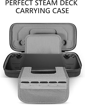 Amazon.com: GEEKRIA Carrying Case Compatible with Steam Deck, Hard