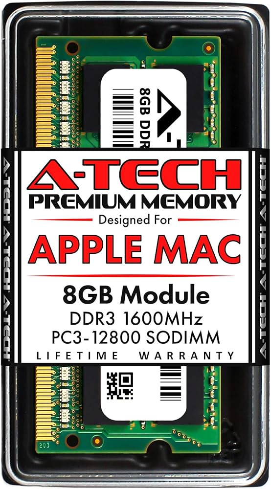 A-Tech 8GB RAM for Apple MacBook Pro (Mid 2012), iMac (Late 2012