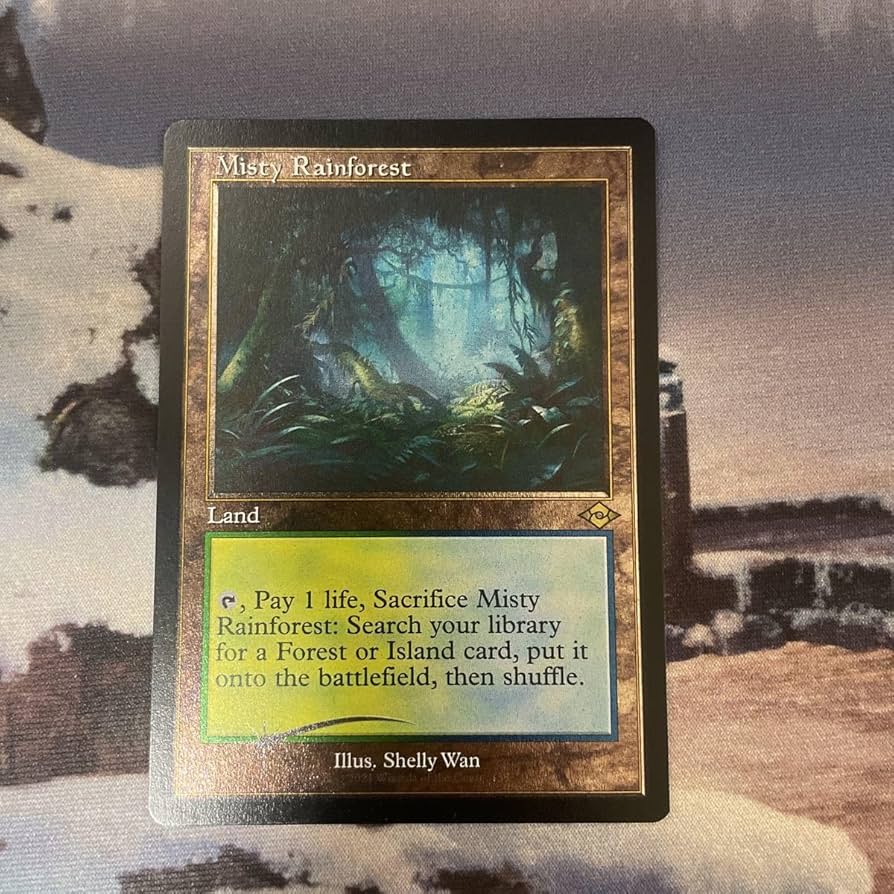 霧深き雨林 ドラゴンスケイルfoil 英 霧深い雨林 英語版 ドラゴン