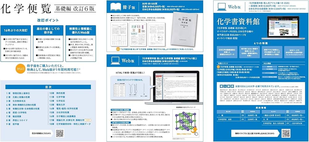 化学便覧 基礎編 改訂6版 | 公益社団法人 日本化学会 |本 | 通販 | Amazon