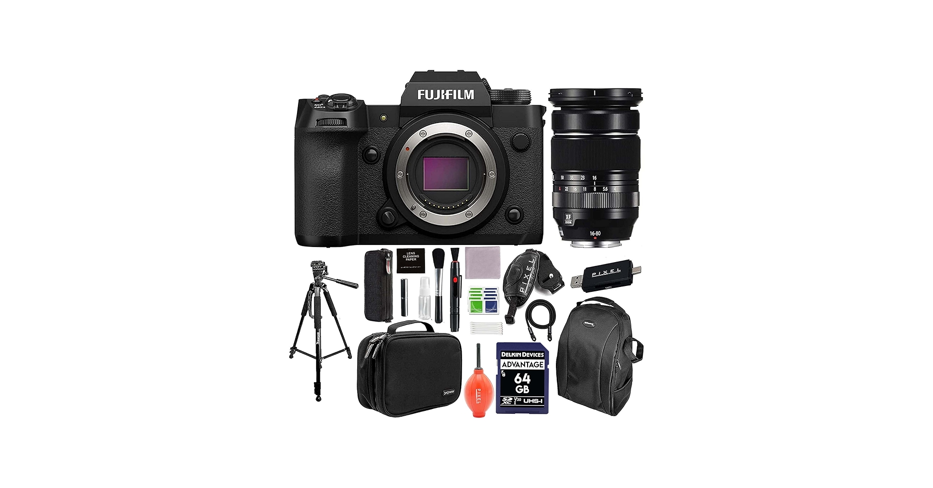 Amazon.com : Fujifilm X-H2 Mirrorless Camera with XF16-80mm Lens