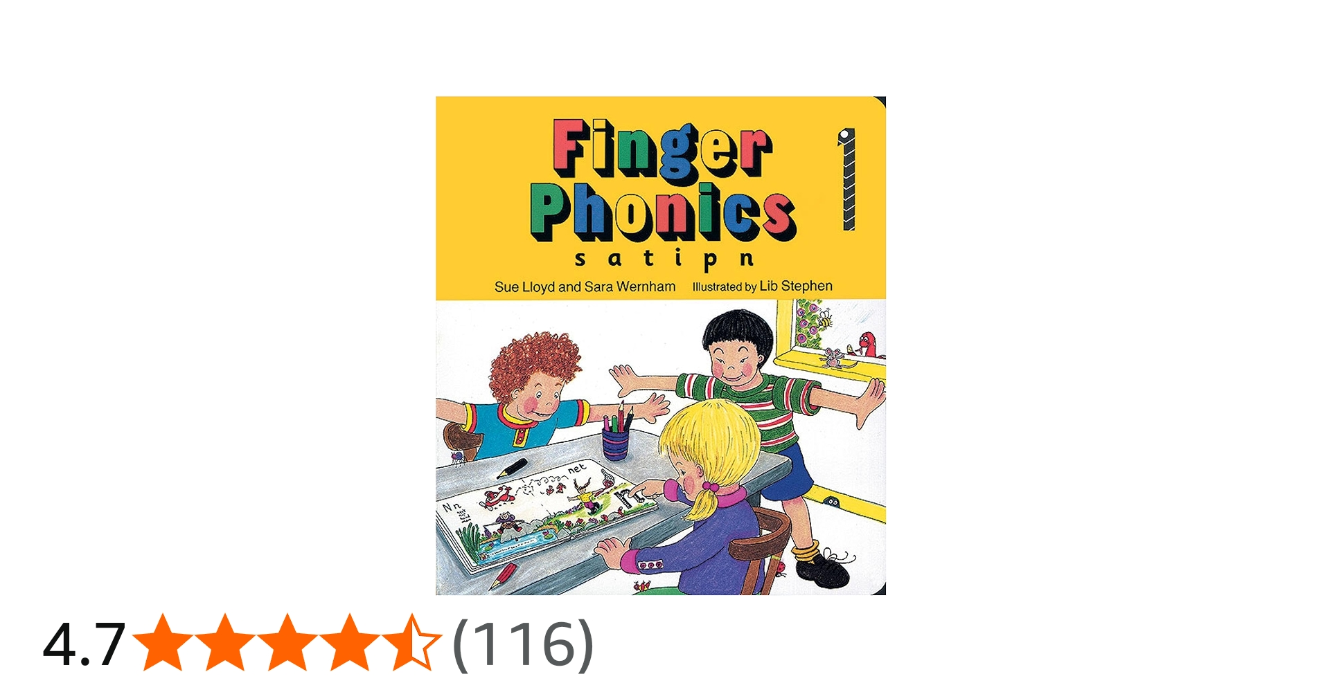Amazon.co.jp: Finger Phonics Book 1 (Jolly Phonics: Finger Phonics