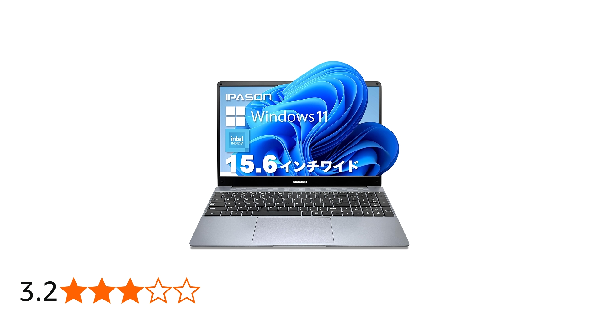 Amazon.co.jp: IPASON ノートパソコン MaxBook P1X 15.6インチワイド