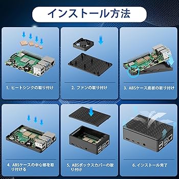 Amazon.co.jp: RasTech Raspberry Pi 4 Model B(RAM 4GB) Pi4 4gb