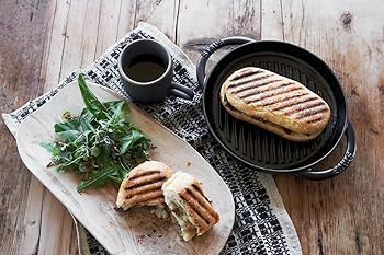 Amazon｜staub ストウブ 「 ピュアグリル ラウンド グレー 22cm