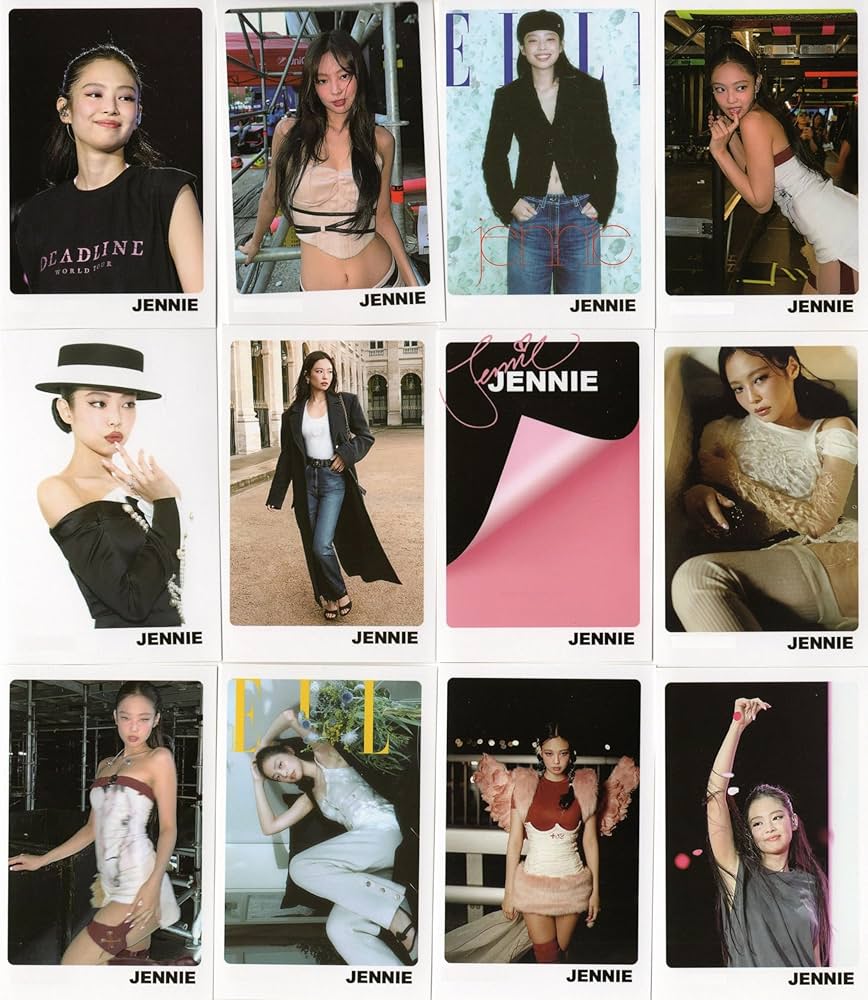 Amazon.co.jp: ブラックピンク ジェニー JENNIE ッズ フォトメッセージ