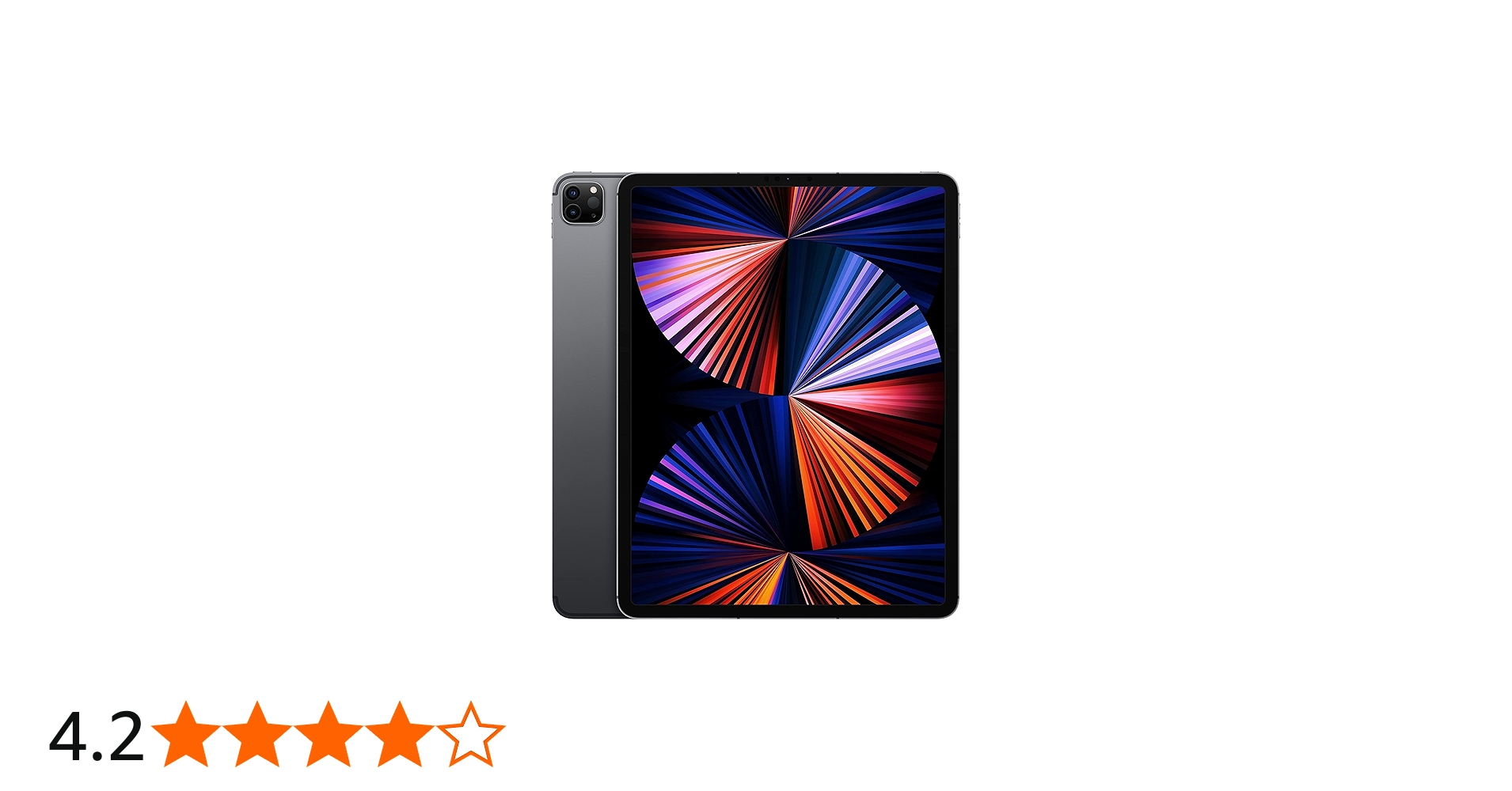 2021 Apple 12.9-inch iPad Pro (Wi?Fi + Cellular, 256GB) - Space