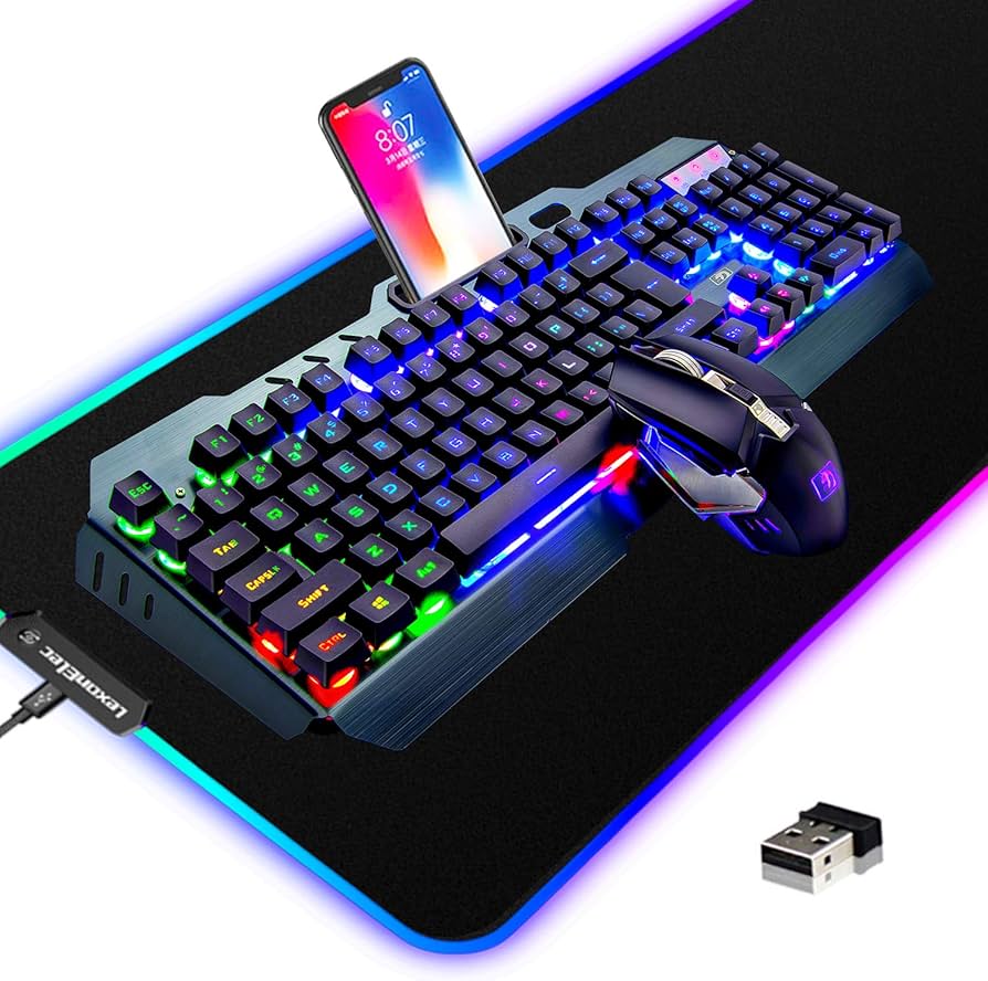 Amazon.com: Wireless Gaming Keyboard and Mouse Combo,3 in 1
