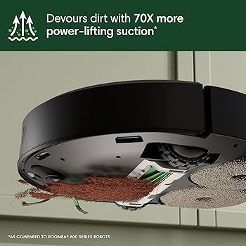 Amazon.com - iRobot Roomba Plus 405 (G181) 2in1 Vacuum & Mop Robot