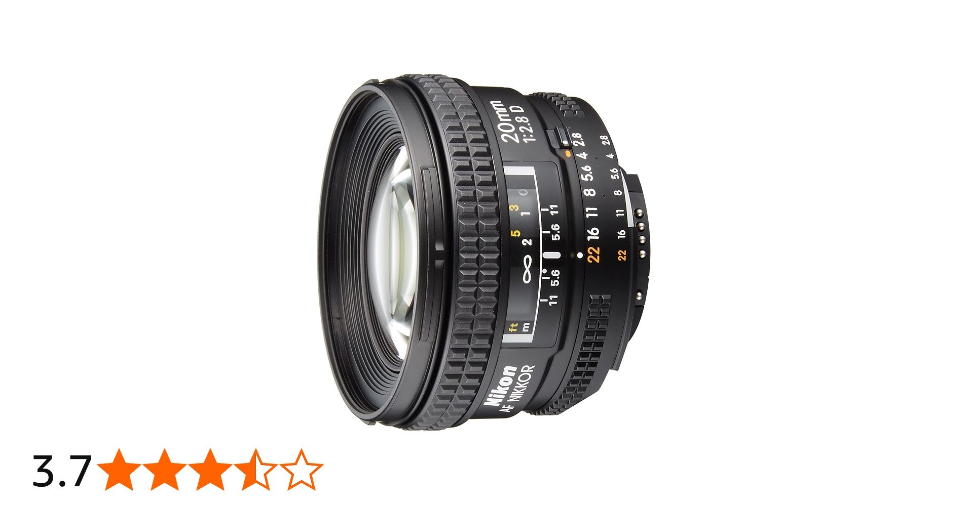 Amazon.co.jp: Nikon 単焦点レンズ Ai AF Nikkor 20mm f/2.8D フル