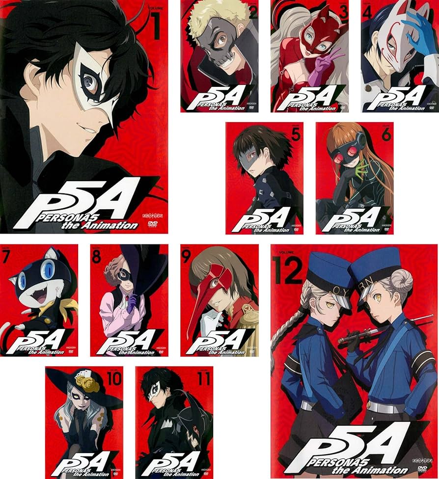 Amazon.co.jp: ペルソナ5 [レンタル落ち] 全12巻セット [マーケット