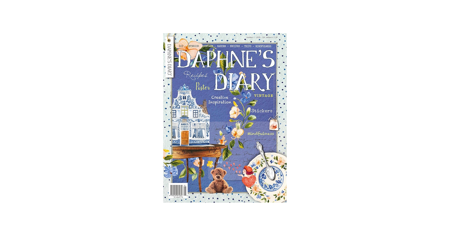 Amazon.com: Daphne's Diary Magazine #1 2025 (English) | Creative