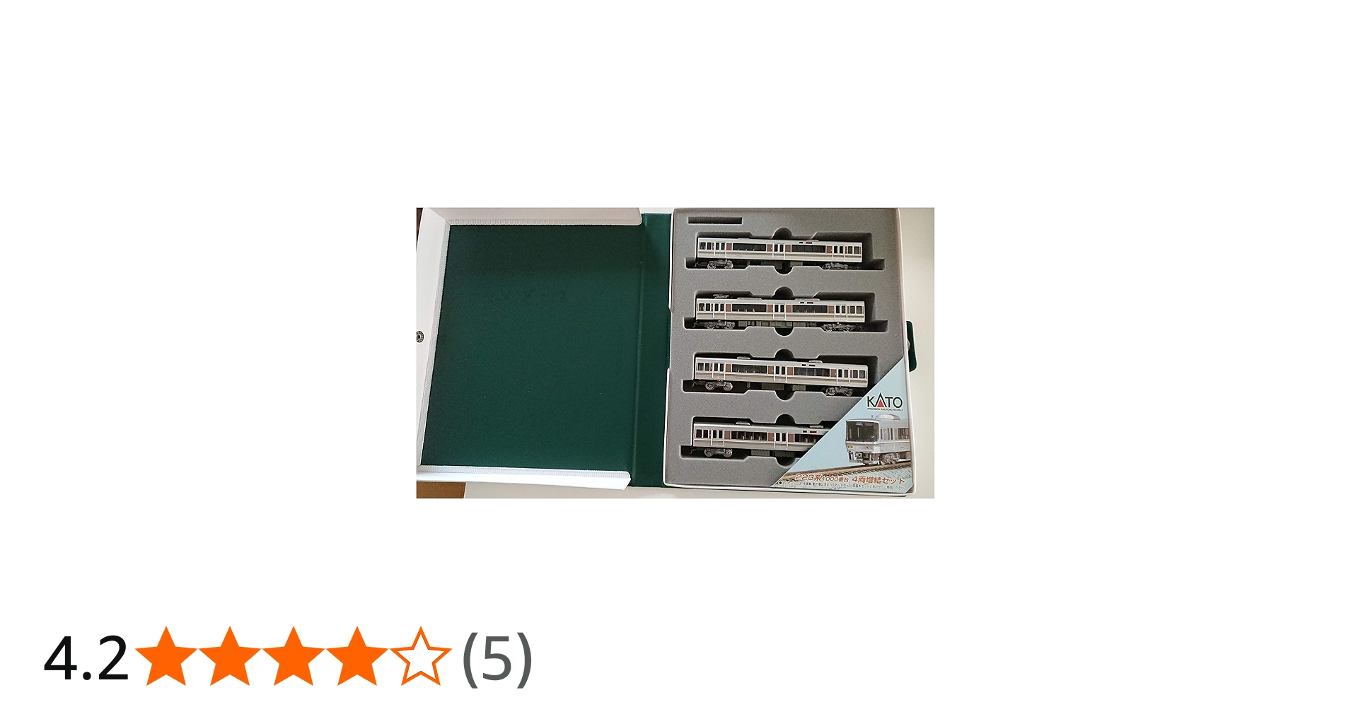 Amazon.co.jp: KATO Nゲージ 223系 1000番台 増結 4両セット 10-389