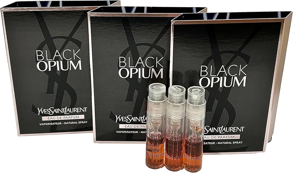Amazon.com: Yves Saint Laurent YSL Black Opium EDP Sample Women