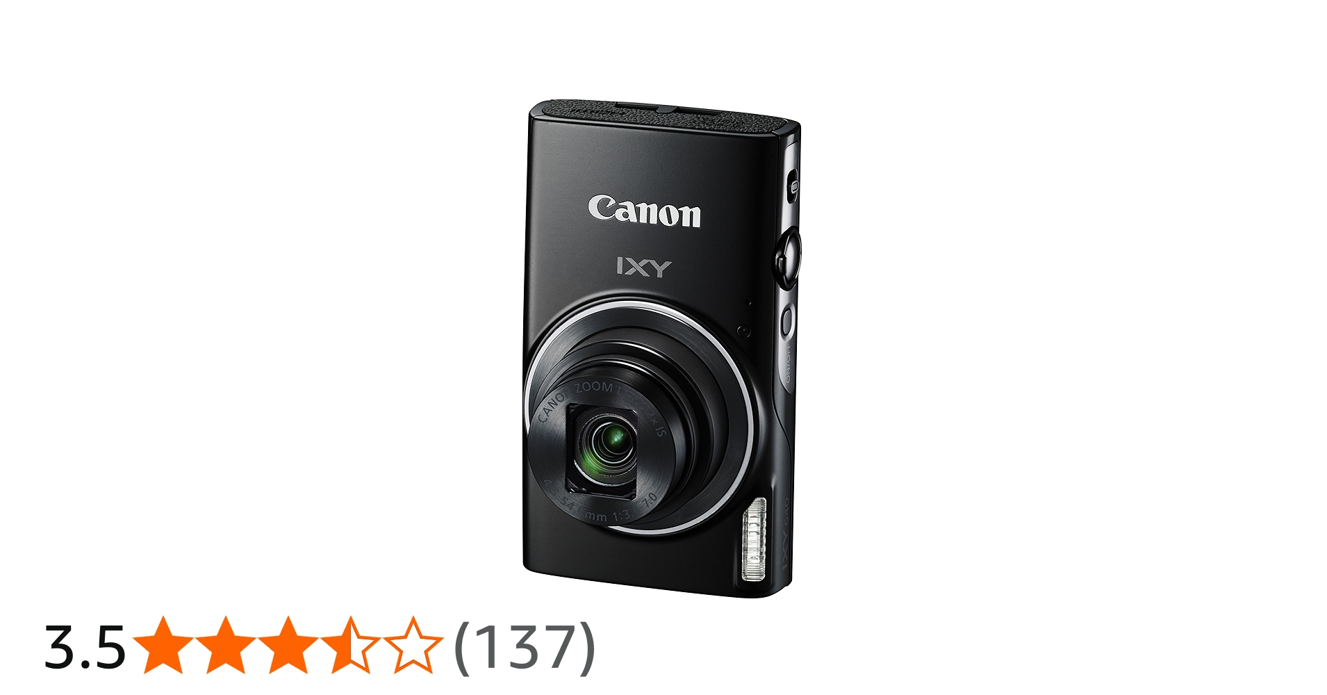 Amazon | Canon デジタルカメラ IXY 640 ブラック 光学12倍ズーム