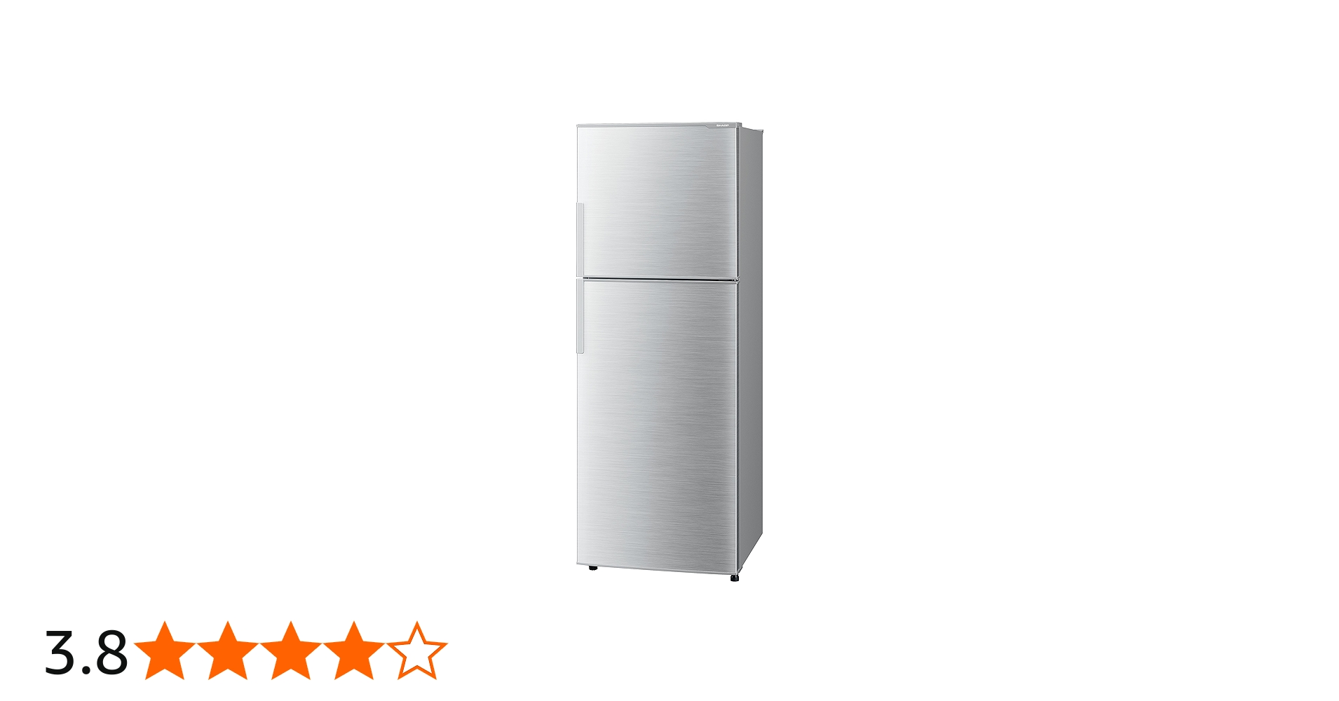 Amazon.co.jp: シャープ冷蔵庫2ドアトップフリーザー 225Lタイプ S