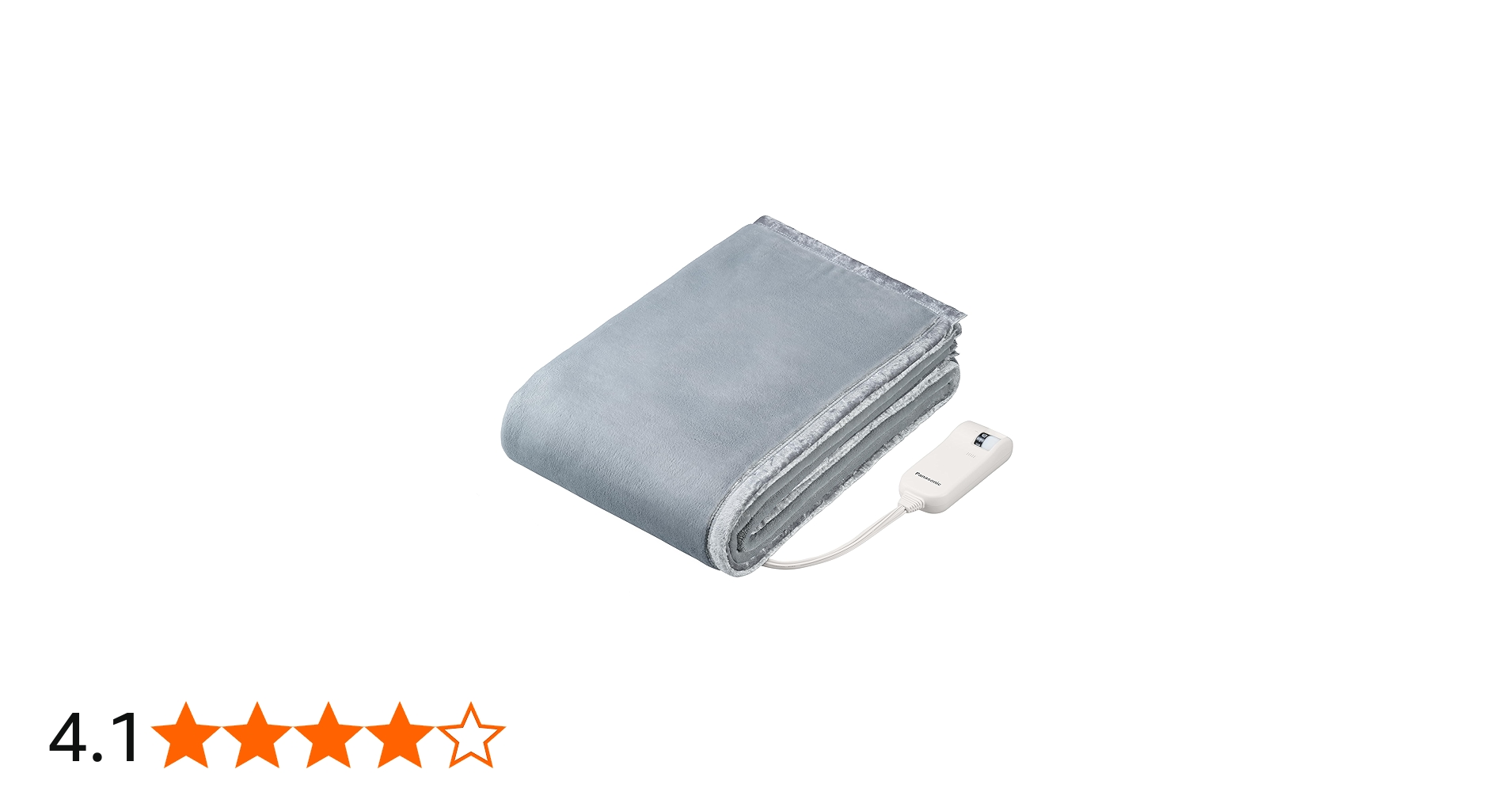 Amazon | パナソニック 電気毛布 掛け敷き兼用 室温センサー搭載 8段階