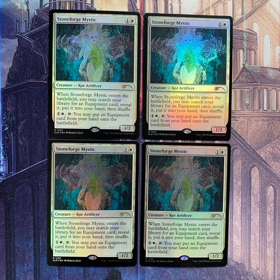 MTG石鍛冶の神秘家 foil 4枚セット