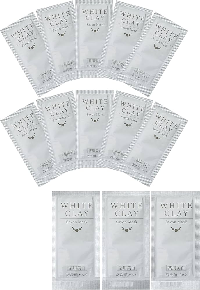 Amazon | 個包装 クレイ 洗顔 【医薬部外品】薬用 ルソイル ホワイト