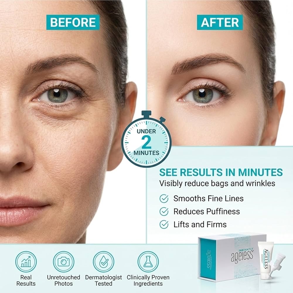 Amazon.com: Instantly Ageless - Instant Face Lift Cream - Skin
