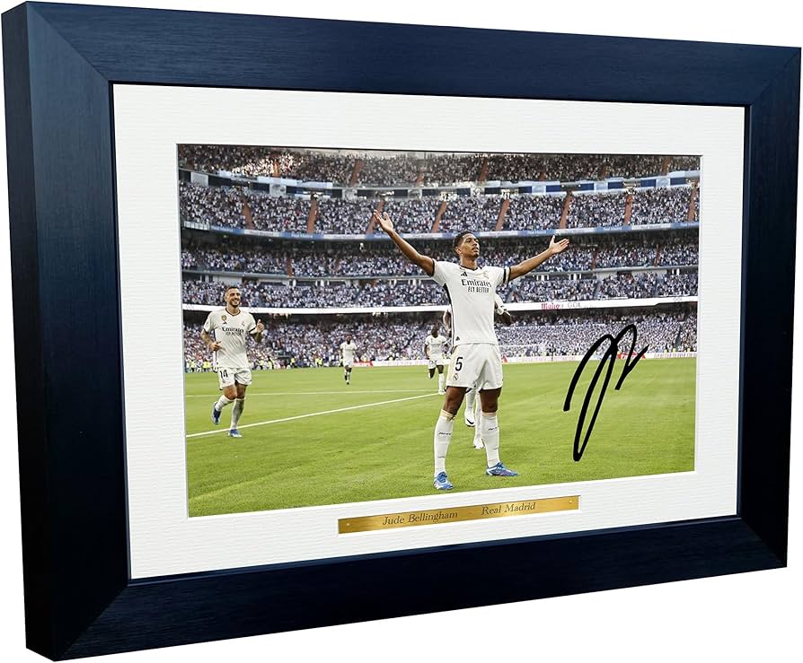 Amazon.co.jp: 12x8インチ A4 ジュード・ベリンガム お祝い レアル