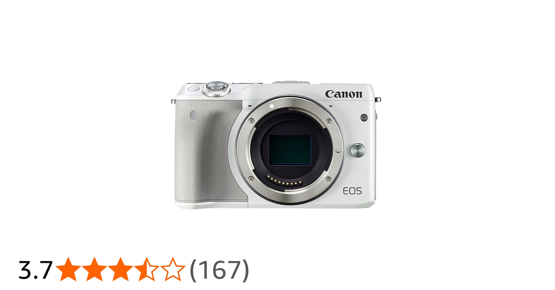 Amazon | Canon ミラーレス一眼カメラ EOS M3 ボディ(ホワイト