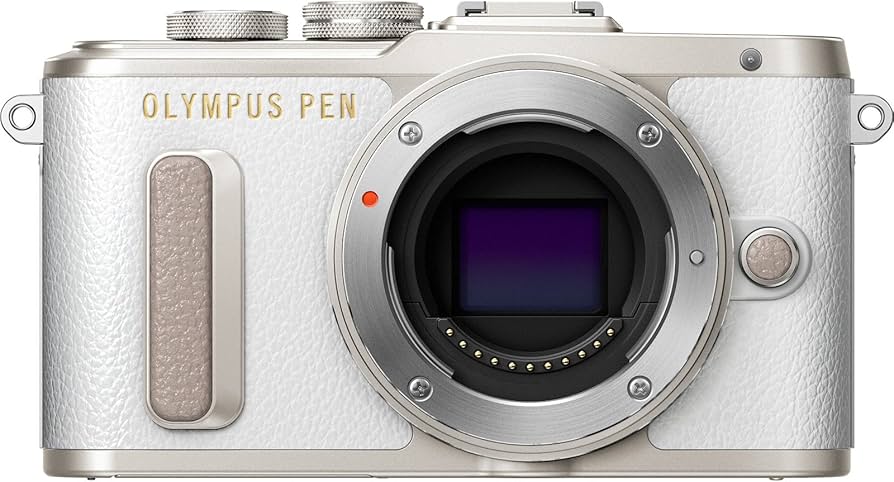 Amazon.com : OM SYSTEM Olympus Pen E-PL8 White Body Only : Electronics
