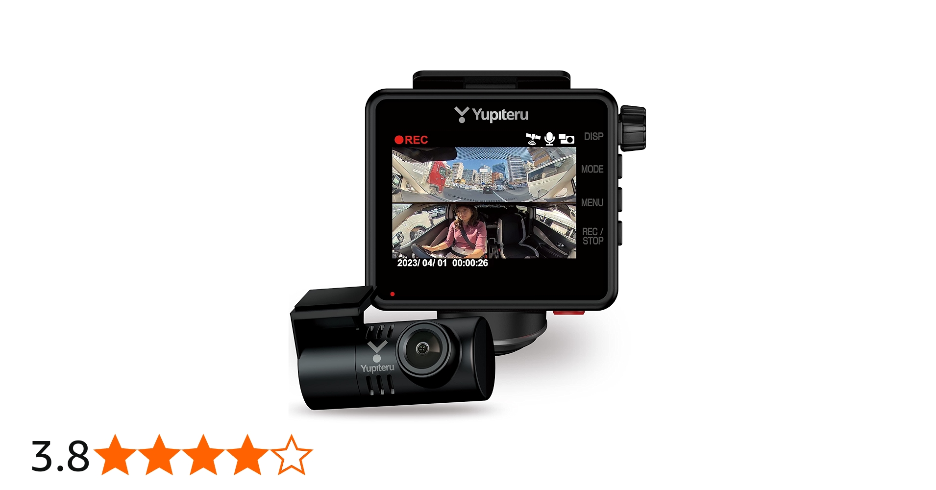 Amazon | ユピテル(Yupiteru) ドライブレコーダー全周囲360°&リア