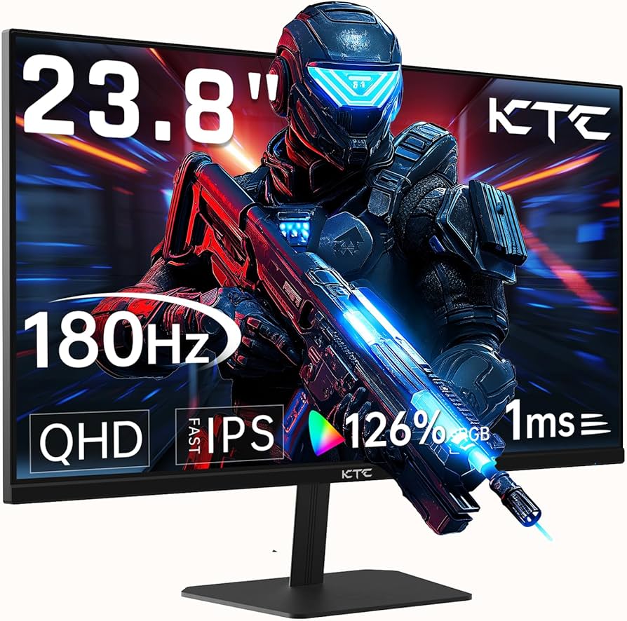 Amazon.com: KTC 24 Inch 180Hz Gaming Monitor, 2K QHD Fast IPS PC