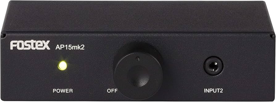 Amazon | FOSTEX AP15mk2 | プロ用パワーアンプ | 楽器・音響機器