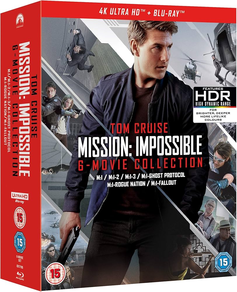 Amazon.com: Mission: Impossible - The 6-Movie Collection (4KUHD +